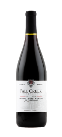 Fall Creek Vineyards Grenache Syrah Mourvédre Private Reserve *Salt Lick Vineyards* Texas Hill Country 2022