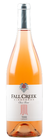 Fall Creek Vineyards Chez Rosé Texas 2023