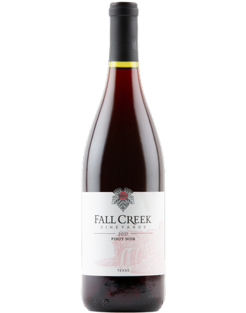 Fall Creek Vineyards Pinot Noir Terroir Reflection Texas 2021