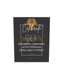 50th year Fall Creek Vineyards Meritus Texas 2021